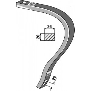 Нижняя стойка