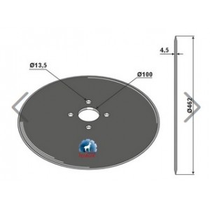 Дисковый сошник Ø462x4,5