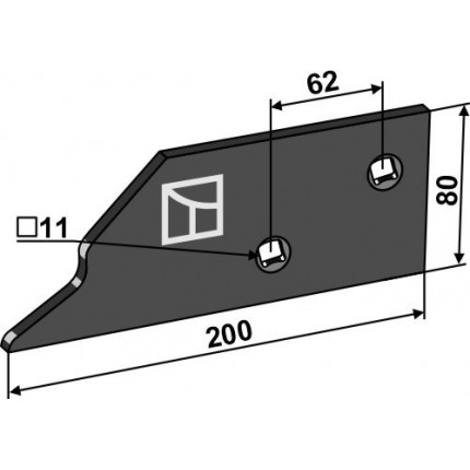 Полевая доска - правая