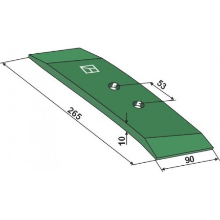 Долото SWS600R 90x10 - правое