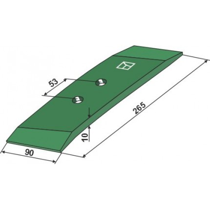 Долото SWS600L 90x10 - левое