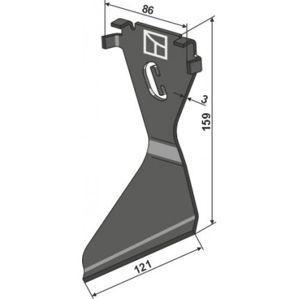 Чистик правый