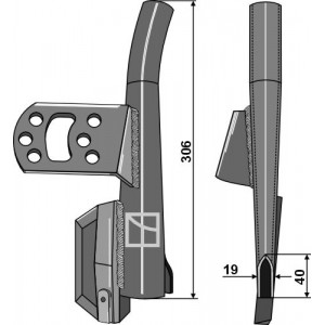 Cошник - правый